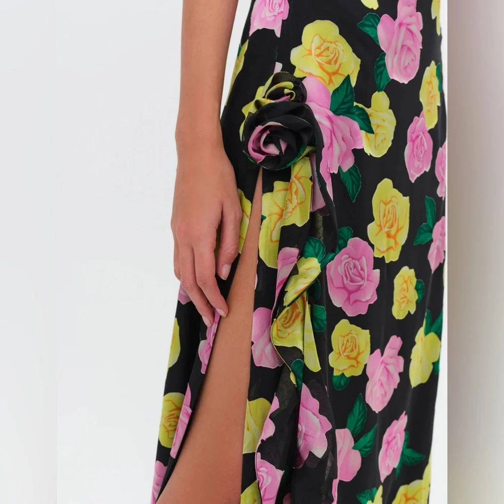 NWT For Love & Lemons Madison Maxi Dress Size Small - Picture 5 of 5